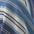 thumbnail image 4 of Levtex Home - Sammy Shark Quilt Set - Kids Twin/Twin XL Quilt and One Standard Sham - Striped - Blue, Navy, and White - Quilt (66x86in.) and Sham (20x26in.) - Reversible - Cotton, 4 of 4
