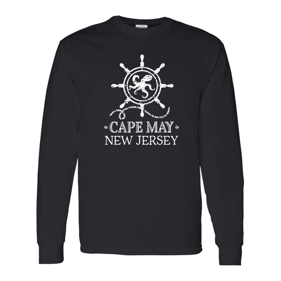 Inktastic Cape May New Jersey Vacation Long Sleeve T-Shirt