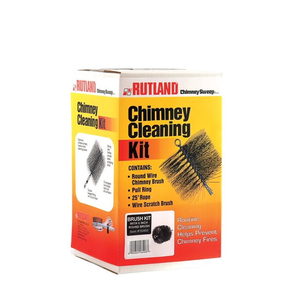 RUTLAND PRODUCTS 4304937 CHIMNEY CLEANING KIT 6"