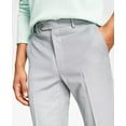 thumbnail image 4 of Bar Iii Men Skinny fit Dress Pants 30 / 30 Light Grey Solid, 4 of 4