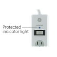 thumbnail image 2 of GE 6-Grounded Outlet Surge Protector, 10 ft., White - 14092, 2 of 8