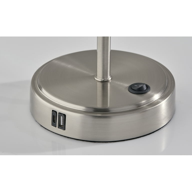 19-Inch Stick Table Lamp with USB Charging Ports photo 6