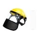 thumbnail image 4 of Protector facial transparente Equipo de protección ligero para tareas de paisajismo Jardinería Amarillo, 4 of 8