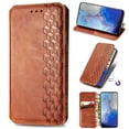thumbnail image 1 of Étui pour Samsung Galaxy S20 Plus, Couverture Portefeuille à Rabat Magnétique Protectrice - Marron, 1 of 5