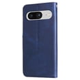 thumbnail image 2 of Wallet Case for Google Pixel 8 with Zipper Pocket & Card Slots – Stand Function Blue, 2 of 6