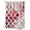 Red, variant on Fsddascl Blue Morocco Shower Curtain Set - Small 36" x 72" Washable Bathtub Curtain with 12 Hooks, Vintage Graffiti Paint Art Boho Dappled Waterproof Fabric Stall Shower Curtains for Bathroom/Bathtub