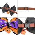 thumbnail image 3 of Collar ajustable para mascotas de Halloween, collar con hebilla de Halloween con baberos con pajarita de campana, accesorios para disfraces de mascotas para perros y gatos de Halloween (L 27-35 cm), 3 of 5