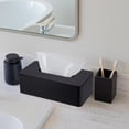 thumbnail image 3 of Minimalist Black Tissue Box Cover, 3 of 9