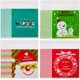 thumbnail image 1 of 400 bolsas de celofán transparente navideñas, pequeñas bolsas para dulces, ideales para envolver regalos y golosinas navideñas. Bolsas autoadhesivas para galletas., 1 of 7