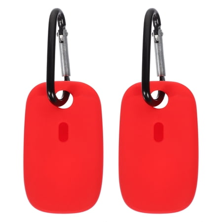 DEEPCRAFF Case for Tile Pro Damage Resistance Silicone Covers Red 2Pcs