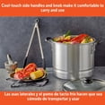 thumbnail image 5 of IMUSA MEXICANA-420 20-Quart Steamer with Glass Lid, 5 of 7