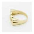 thumbnail image 2 of Shiny "Boss" Unisex Adult Ring 10K Yellow Gold, 4.81Gr – Goldum NYC, 2 of 6