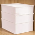 thumbnail image 6 of Stackable Underwear Storage Box with Lid - Plastic Drawer Organizer Panty Organizer, Bra and Panty Divider for Closet Dresser Shelf, 6 of 8