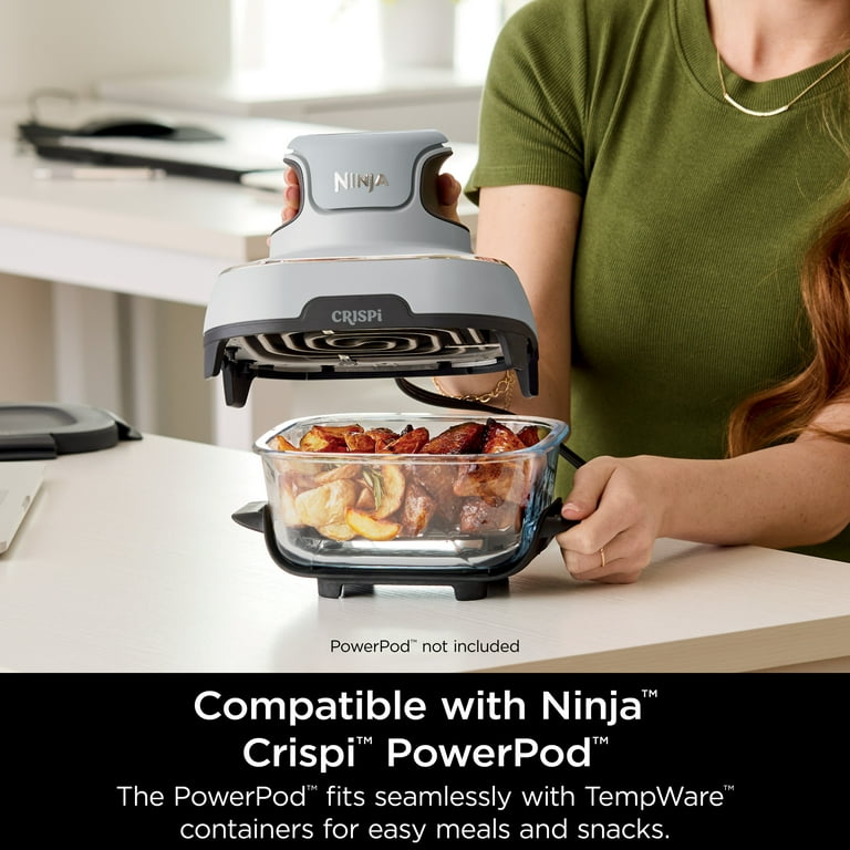 Ninja 6-Cup 2-Pack TempWare Glass Containers for Meal Prepping