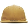 thumbnail image 2 of Solid Flat Brim Bill Fitted Baseball Cap, 2 of 6