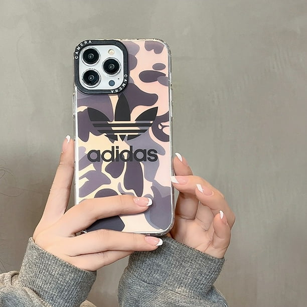 Funda De Teléfono Con Láser De mulching Para iPhone 11 14 Plus 12 13 Pro Max Fashion Full screen Camuflaje AD Protection Cubierta