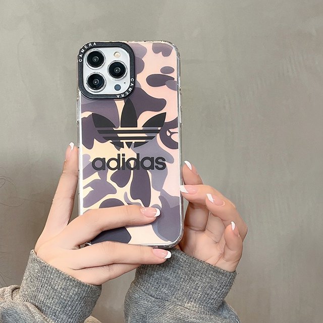 Funda De Teléfono Con Láser De mulching Para iPhone 11 14 Plus 12 13 Pro Max Fashion Full screen Camuflaje AD Protection Cubierta