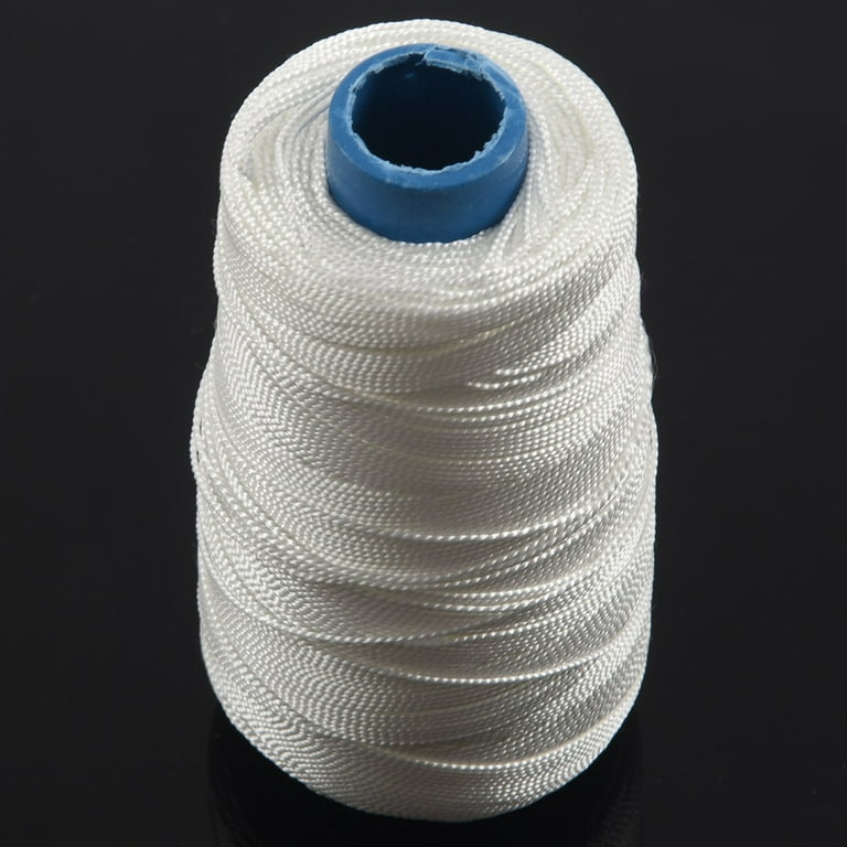 400m 80lbs Nylon Bowstring Thread Fishing String Sewing Cord Line, White 