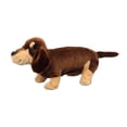 thumbnail image 1 of Lindo sofá de peluche con forma de perro, adorno de dibujos animados, divertido juguete de peluche para abrazar, perro salchicha de peluche para niños 30 centímetros, 1 of 8