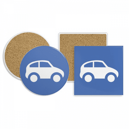 

Energy Vehicles Protect Environment Pattern Coaster Cup Mug Holder Absorbent Stone Cork Base Set