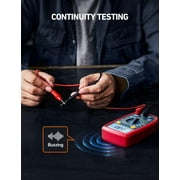 AstroAI Digital Multimeter Voltage Tester 2000 Counts with Ohm Volt Amp and Diode Voltage Meter, Electrical Tester Volt Ohm Amp Meter, 1Pack