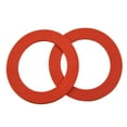 thumbnail image 4 of 2Pcs Red Flush Valve Seal for Mansfield Toilet Repairs 210 211, 4 of 7