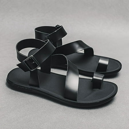 

Men‘s Lightweight Open Toe Buckled Sandals for Outdoor Walking - Stylish and Comfortable Summer Footwear