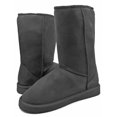 thumbnail image 5 of SLM Women's Classic Winter Faux Fur Boots Faux Sheepskin Mid Calf Snow Shoes, 5 of 5