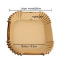 thumbnail image 2 of LEINING Non-Stick Square Parchment Air Fryer Liners (100 Count), 2 of 5