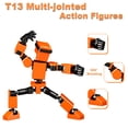 thumbnail image 4 of Set de figuras de acción Mini Titan T-13 Luck Dummy Robot 13, 4 of 6