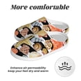 thumbnail image 6 of Fotbe Sea Shell Pattern Women's Fuzzy Curly Fur Memory Foam Loafer Slippers Indoor Outdoor Slippers Winter Home Shoes-42/43, 6 of 7