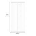 thumbnail image 1 of Verano Anti Mosquito Insecto Mosca Cortinas Net Puerta Pantalla (Blanco 120x250cm) Likrtyny Libre de BPA, 1 of 7