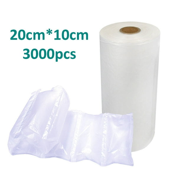 Air Pillow Packaging Bag Package Film Roll HDPE Pillow Cushion Bubbles 20*10cm