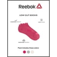 thumbnail image 4 of Reebok Women’s Cushion No Show Socks, 10 Pack, Size 4-10, 4 of 5