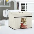 thumbnail image 5 of HELLHERO Christmas Cat Pattern Sewing Machine Cover with Tote Handle Foldable Fits Most Sewing Machines for Mom Wife Gifts, 5 of 8