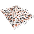 thumbnail image 4 of Autumn Fall Leaves Pattern Blanket,Comfortable Soft Flannel Throw Blanket,All Season,Warm Lightweight Blankets for Sofa Bed Couch Living Room Chair,60"x80", 4 of 4
