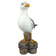 thumbnail image 3 of Design Toscano QL56461 Dockside Seagull Coastal Decor Garden Statue, 17 Inch, Full Color, 3 of 6