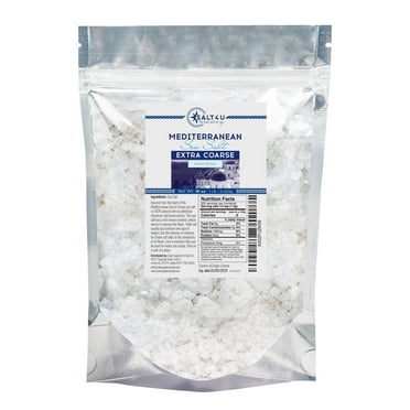 Mediterranean Sea Salt, Extra Coarse Grain 1 lb.