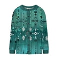 thumbnail image 5 of VEKDONE Ladies' Casual Floral Printed Knitted Cardigan With Button Up Jacket And Top B Multicolor XL, 5 of 5
