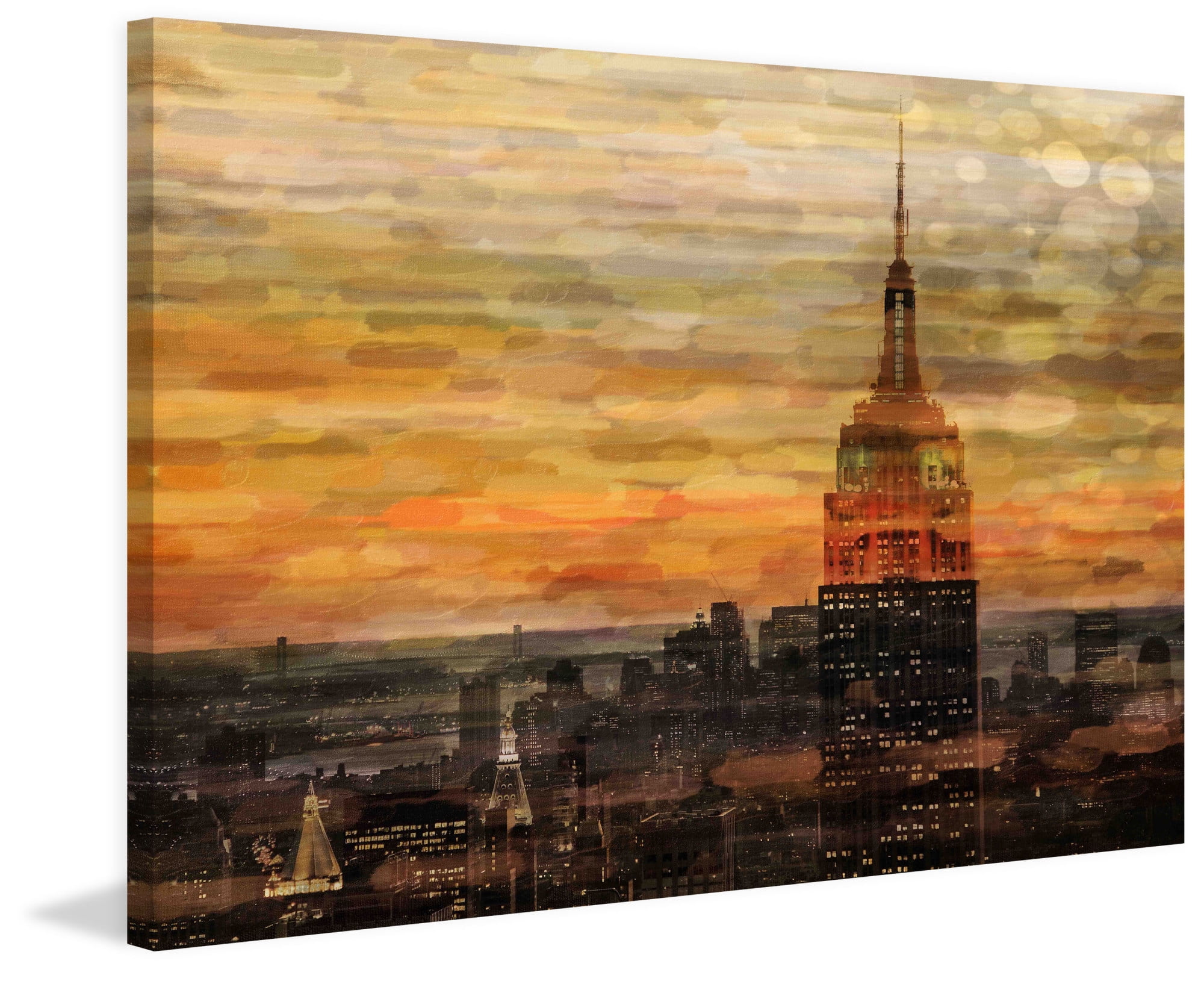 Parvez Taj Bronze Night Canvas Wall Art