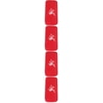 thumbnail image 6 of WORGEOUS 4pcs Durable Kickboxing Karate Taekwondo Punching Training Foot Pad (Red), 6 of 8