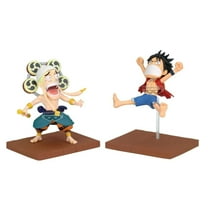 One Piece World Collectable Figure WCF Log Stories Monkey D. Luffy & Enel Collectible PVC Figure