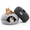 Light Gray + Dark Gray-Large, variant on Peekaboo Cat Cave Donut Bed, Light Gray + Dark Gray, Large, Fits Cats Up To 45 Lbs