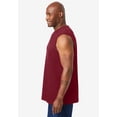 thumbnail image 3 of KingSize Men's Big & Tall Shrink-Less Lightweight Muscle T-Shirt, 3 of 6
