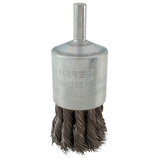 Carda Copa Trenzada Alambre Fino 1-1/8x.35mm Zanco 1/4 Urrea Urrea C837