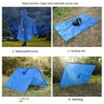 thumbnail image 2 of Two sets Three-in-one Cape Raincoat Adult Outdoor Hiking And Mountaineering Riding Lightweight Portable Multifunctional Poncho, 2 of 3