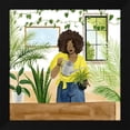 thumbnail image 2 of Grace Popp 12x12 Black Modern Wood Framed Wall Art Titled - Alone Time III, 2 of 6