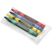 Crayon King 2,000 Bulk Crayons (500 Sets of 4-Packs in Cello) Restaurants, Party Favors, Birthdays, School Teachers & Kids Coloring Non-Toxic Crayons