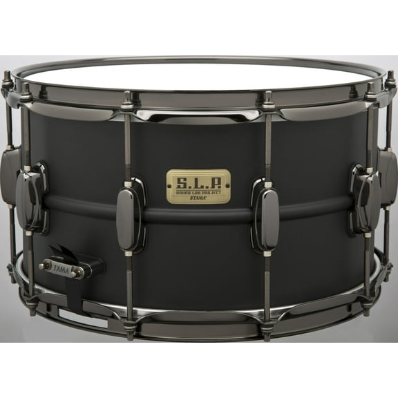 Tama 'S.L.P.' 8"x14" Big Black Steel Snare Drum