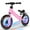 Pink, variant on Kids 12'' Balance Bike Ride with Lighting up Wheels No Pedal Bike for Toddlers Age 2-5